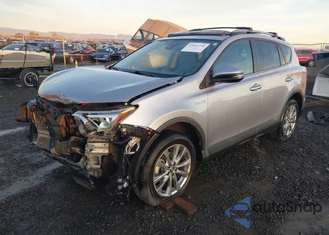 2017 Toyota Rav4 Hybrid Limited from USA, damaged, VIN JTMDJREV2HD109295